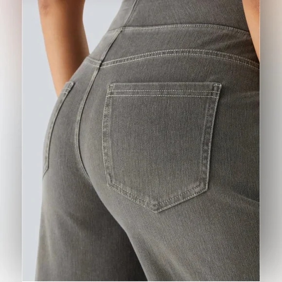 HALARA Gray Blackish Jeans Pants - Picture 7 of 10